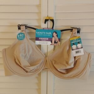 Vanity Fair Women's Smooth Beige Bra